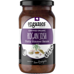 Photo of Ozganics Rogan Josh Curry Sauce 500g