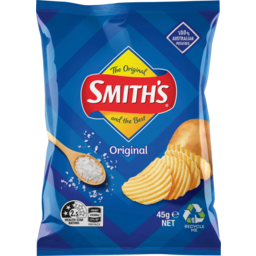 Photo of Smiths Original Crinkle Cut Chips 45g