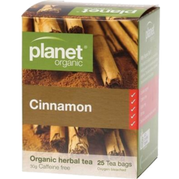 Photo of Planet Organics Planet Organic Cinnamon Tea Bags 25pk