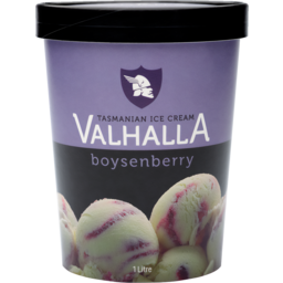 Photo of Valhalla Ice Cream Tub Boysenberry 1L