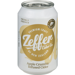 Photo of Zeffer Cider Co Apple Crumble Infused Cider