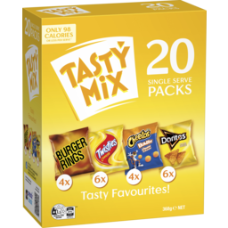 Photo of Smith's Tasty Mix Variety Snack Multipack (20 Pack) 368g 20.0x368g