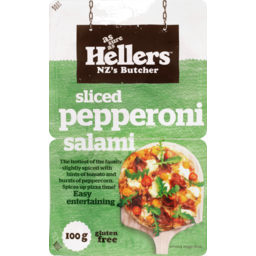 Photo of Hellers Salami Pepperoni Sliced 100g