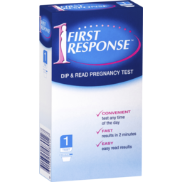 Photo of First Response Dip & Read Pregnancy Test 