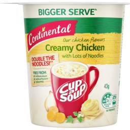Photo of Continental Cup A Soup Creamy Chicken With Lots Of Noodles Single Serve 43g