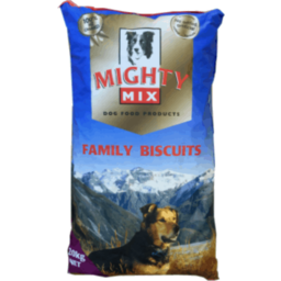 Photo of Mighty Mix Dog Biscuits 10kg Family