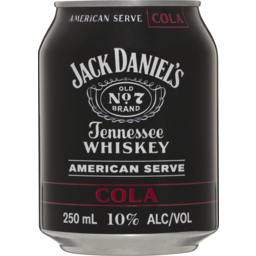 Photo of Jack Daniel's Old No.7 Americans Serve & Cola Cans