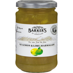 Photo of Barker's Marmalade Nz Lemon & Lime 370g
