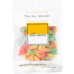 Photo of Nut Market Sour Worms 200g