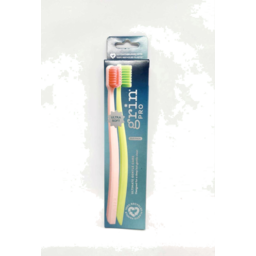 Photo of Grin Pro Toothbrush Gentle Soft 2 Pack
