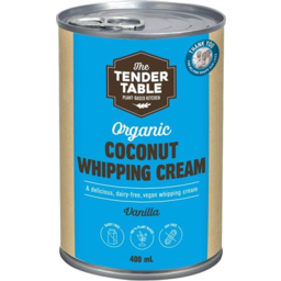 Photo of Tender Table - Coconut Whipping Cream Vanilla 400ml