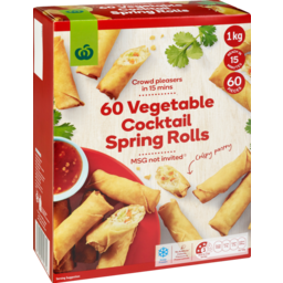 Photo of WW 60 Vegetable Cocktail Spring Rolls