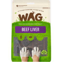 Photo of Wag Air Dried Beef Liver 200g