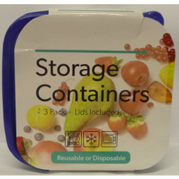 Photo of STORAGE CONTAINERS SQUARE