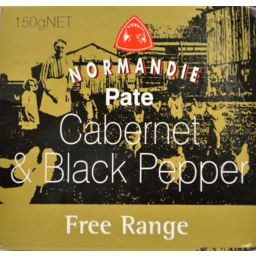 Photo of Normand Pate Free Range Cabernet & Pepper150gm