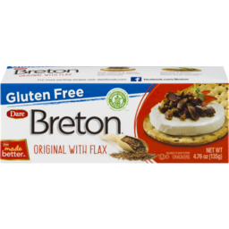 Photo of Breton Gluten Free Crackers Original With Flax