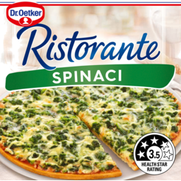 Photo of Dr Oetker Ristorante Spinaci Thin & Crispy Pizza 390g