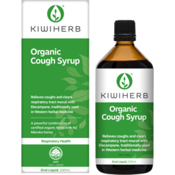 Photo of KIWIHERB:KH Organic Cough Syrup Manuka