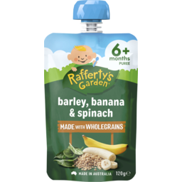 Photo of Rafferty's Garden Barley, Banana & Spinach