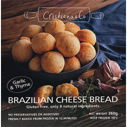 Photo of Cristiana & Co - Brazilian Cheese Bread Garlic & Thyme 360g