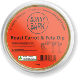 Photo of Sunny Bark Dip Roast Carrot & Fetta