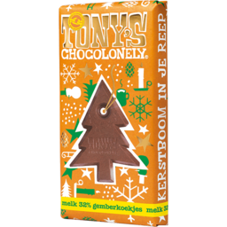 Photo of Tony's Chocolonely - Milk Gingerbread Chocolate 180g