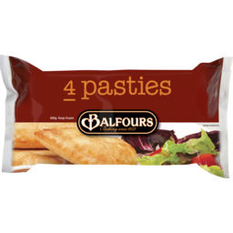 Photo of Balfours Traditional Pasties 4 Pack 600g