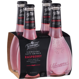 Photo of Schweppes Signature Soft Drinks Raspberry