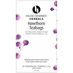 Photo of HILDE HEMMES HERBALS Hawthorn Tea 30 Bags