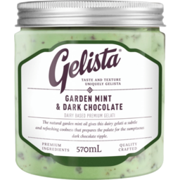 Photo of Gelista Mint Dark Chocolate 570ml