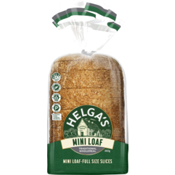 Photo of Helgas Wholemeal Sliced Bread Mini Loaf 360g