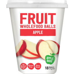 Photo of Tasti Fruit Balls Apple 207g