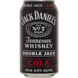 Photo of Jack Daniel's Double Jack & Cola 375ml Can