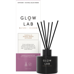 Photo of Glow Lab Reed Diffuser Vanilla & Forest Berry 100ml