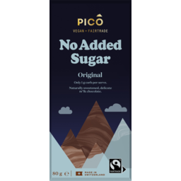 Photo of Pico Original No Added Sugar Vegan Chocolate Block