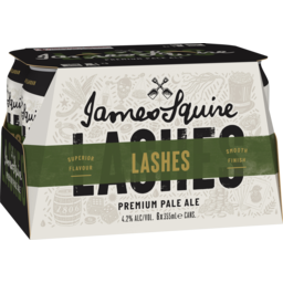 Photo of James Squire 150 Lashes Pale Ale 6x355ml Can 6.0x355ml