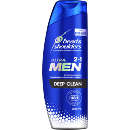 Photo of Head & Shoulders Ultra Men 2in1 Deep Clean Anti Dandruff Shampoo + Conditioner 400ml