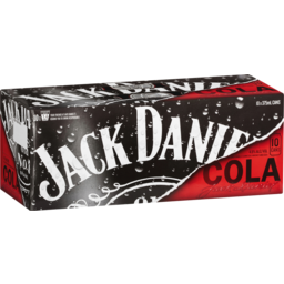 Photo of Jack Daniels & Cola 10 Pack Cans