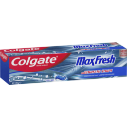 Photo of Colgate Max Fresh Cool Mint Toothpaste, , With Mini Breath Strips