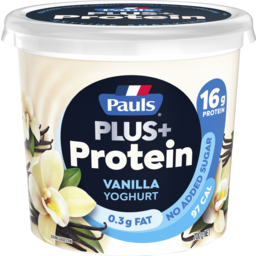 Photo of Pauls Plus+ High Protein Vanilla Yoghurt 700g