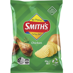 Photo of Smiths Crinkle Cut Chicken 45g