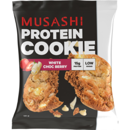 Photo of Musashi White Choc Berry Protein Cookie 58g