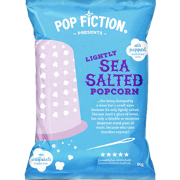 Photo of Pop Fiction Lightly Sea Salted Popcorn 80g