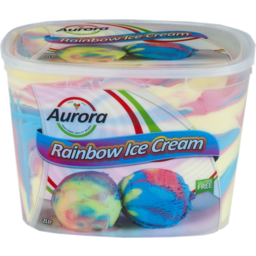 Photo of Aurora Rainbow Ice Cream