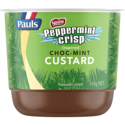 Photo of Pauls Peppermint Crisp Choc-Mint Custard 170g