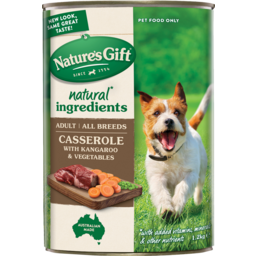 Photo of Natures Gift Casserole With Kangaroo & Vegetables Dog Food