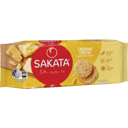 Photo of Sakata Rice Crackers Cheddar Cheese 100g 100g