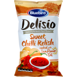 Photo of Bluebird Delisio Potato Chips Sweet Chilli Relish 140g