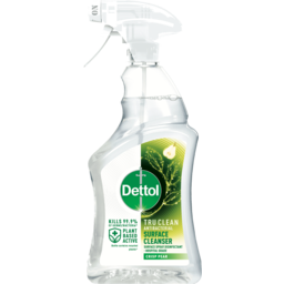 Photo of Dettol Tru Clean Antibacterial Surface Trigger Cleanser Crisp Pear