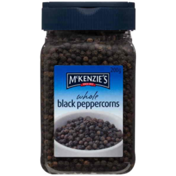 Photo of Mckenzies Whole Black Peppercorns Pet
